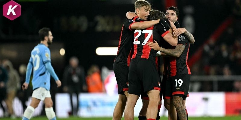 Tương quan Bournemouth vs Manchester City