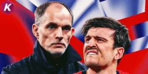 hình ảnh Harry Maguire bị loại khỏi tuyển dự World Cup 2026
