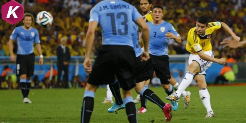 James Rodriguez là thủ lĩnh khó thay thế của Colombia