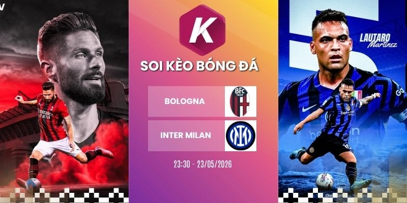 Kèo nhà cái Bologna vs Inter Milan - Serie A, 24/05/2026
