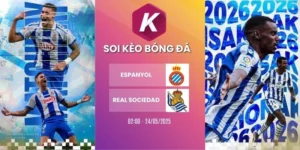 Kèo nhà cái Espanyol vs Real Sociedad - La Liga, 24/05/2026