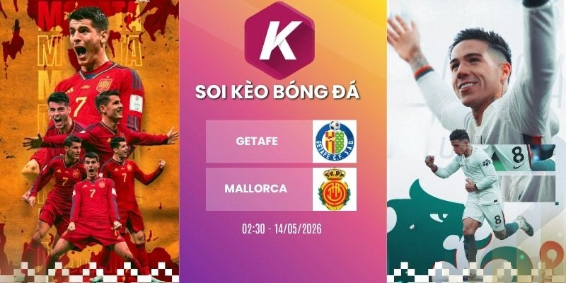 kèo nhà cái Getafe vs Mallorca - La Liga, 14/05/2026
