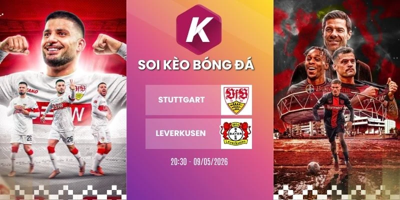 Kèo nhà cái Stuttgart vs Leverkusen - Bundesliga, 09/05/2026