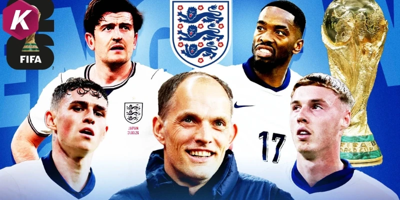 Lộ diện danh sách tuyển Anh trước ngày ra sân World Cup