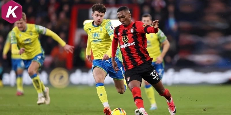 Màn thể hiện gần đây của Nottingham vs Bournemouth