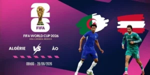 Tỷ lệ kèo Algérie vs Áo - Bảng J World Cup 09h00 28/06/2026