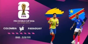Tỷ lệ kèo nhà cái Colombia vs CH Congo - Bảng K World Cup 06h30 24/06/2026