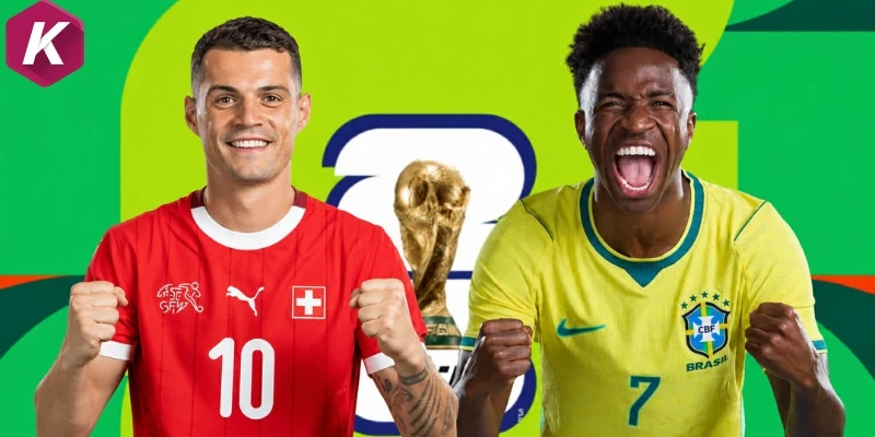 Brazil và Thụy Sĩ đoạt ngôi đầu bảng khi vào vào vòng 1/16