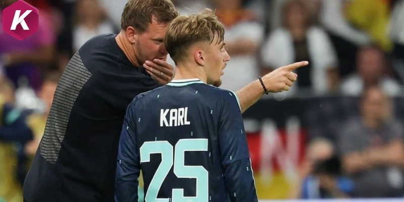Lennart Karl là nhân tố đặc biệt trong đội hình của Nagelsmann