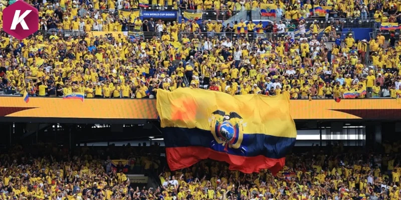 Người hâm mộ Ecuador ăn mừng cột mốc đáng nhớ