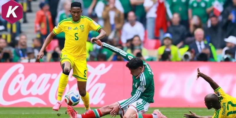 Phân tích chiến thuật trận Mexico vs Nam Phi