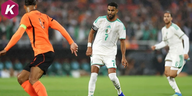 Mohamed Amoura giữ vai trò mũi nhọn chủ lực của Algeria